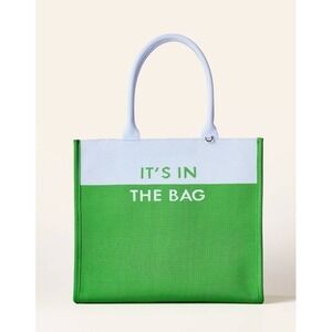 Colorblock Knit Tote - kate spade New York x Target Green Blue "It's In The Bag"